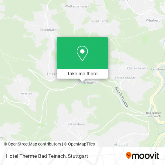 Карта Hotel Therme Bad Teinach