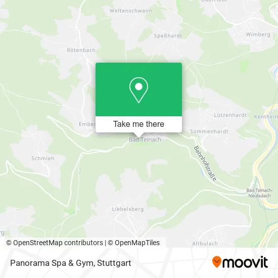 Карта Panorama Spa & Gym