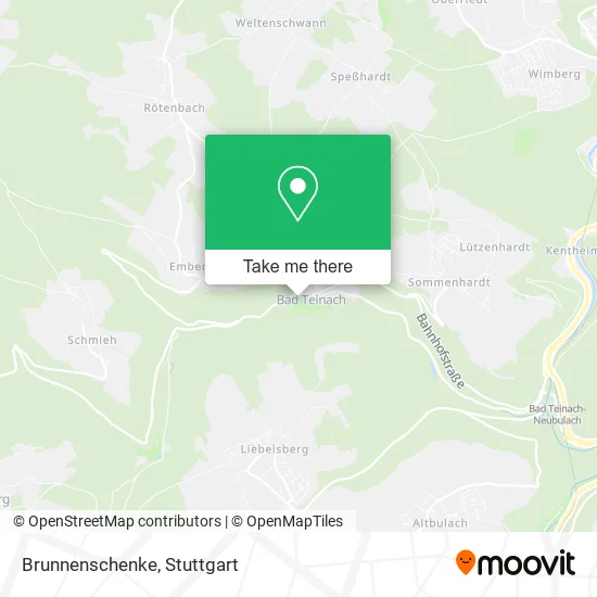 Карта Brunnenschenke