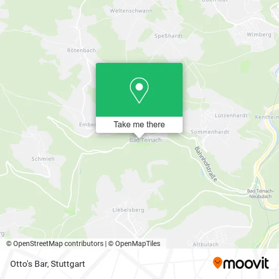 Карта Otto's Bar