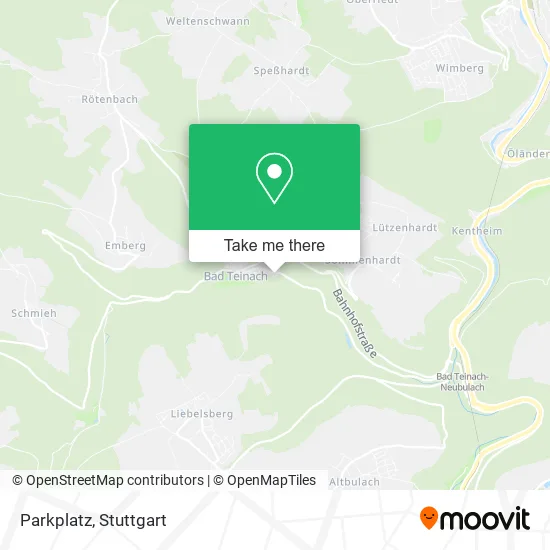 Карта Parkplatz