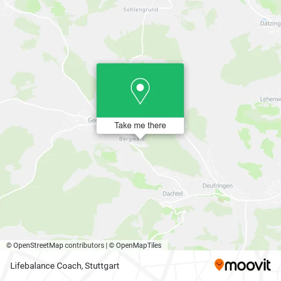 Карта Lifebalance Coach