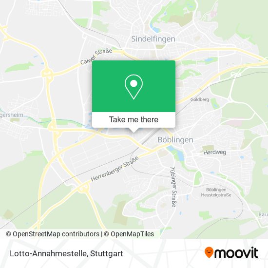 Lotto-Annahmestelle map