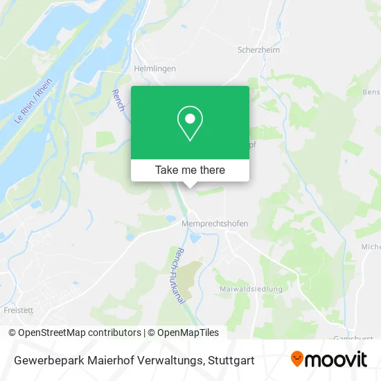 Карта Gewerbepark Maierhof Verwaltungs