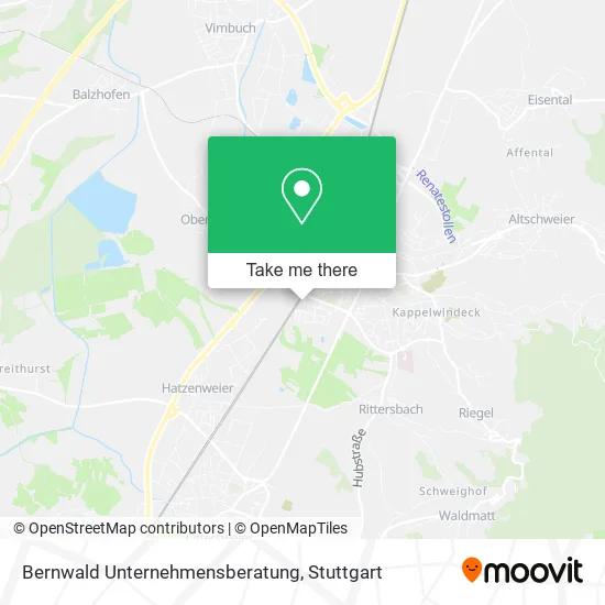 Карта Bernwald Unternehmensberatung