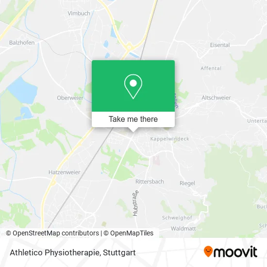 Карта Athletico Physiotherapie