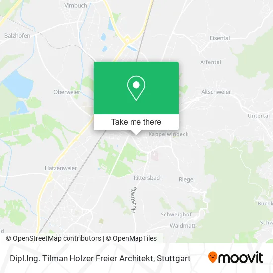 Dipl.Ing. Tilman Holzer Freier Architekt map