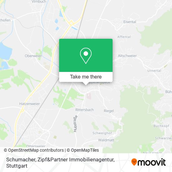 Schumacher, Zipf&Partner Immobilienagentur map