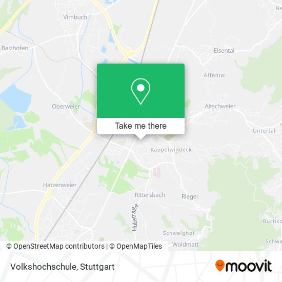 Volkshochschule map