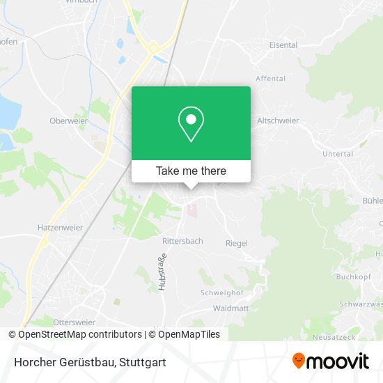 Horcher Gerüstbau map