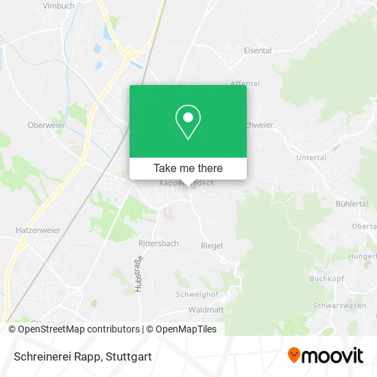 Карта Schreinerei Rapp
