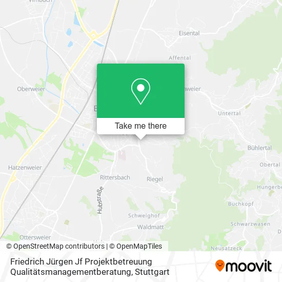 Friedrich Jürgen Jf Projektbetreuung Qualitätsmanagementberatung map