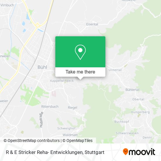 R & E Stricker Reha- Entwicklungen map