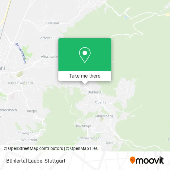 Карта Bühlertal Laube