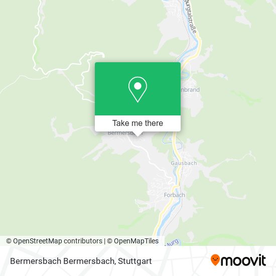 Bermersbach Bermersbach map