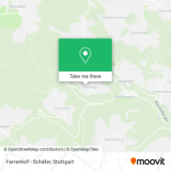 Карта Farrenhof - Schäfer