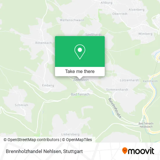 Карта Brennholzhandel Nehlsen