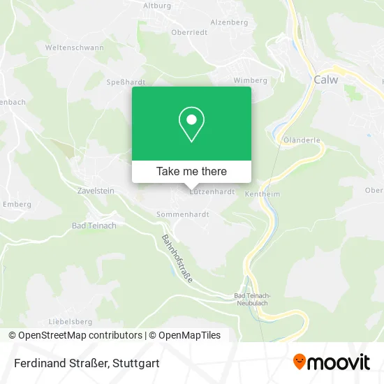 Карта Ferdinand Straßer