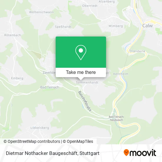 Карта Dietmar Nothacker Baugeschäft