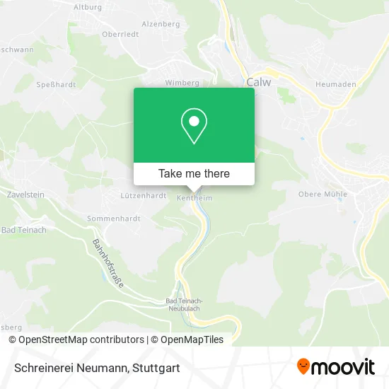 Карта Schreinerei Neumann