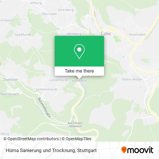 Hüma Sanierung und Trocknung map