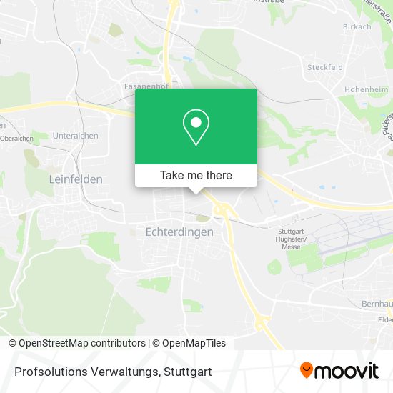 Profsolutions Verwaltungs map