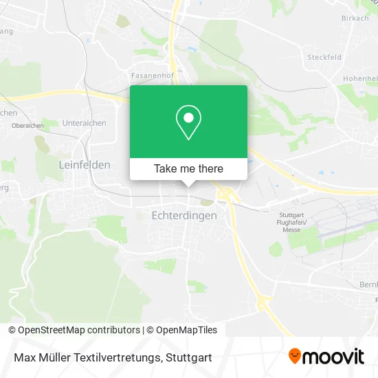 Карта Max Müller Textilvertretungs