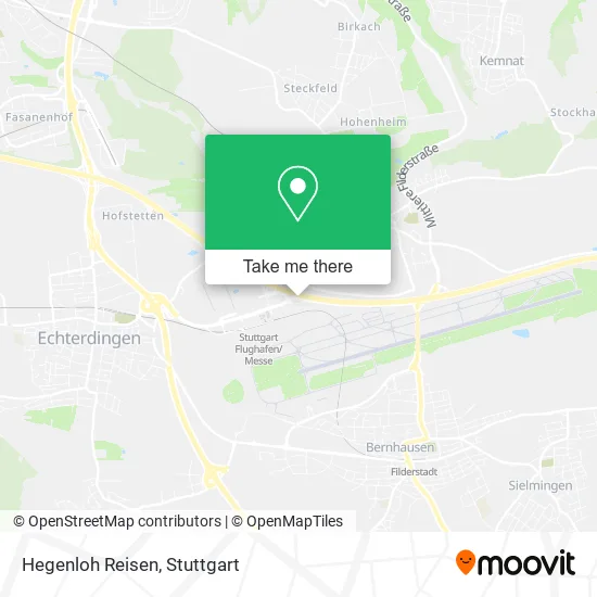 Карта Hegenloh Reisen