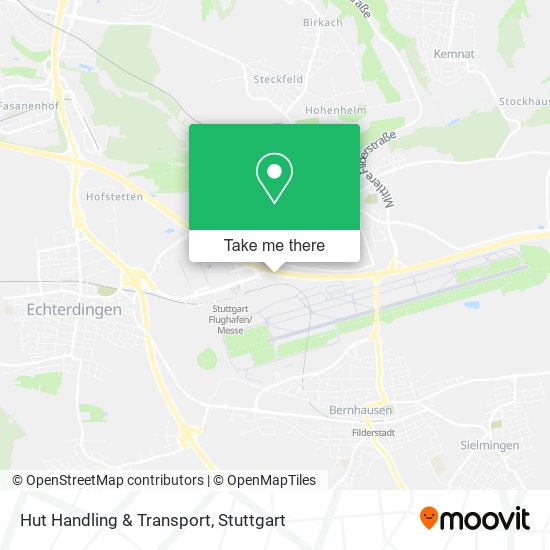 Hut Handling & Transport map