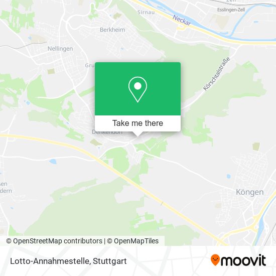 Lotto-Annahmestelle map