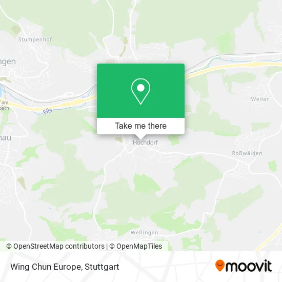 Карта Wing Chun Europe