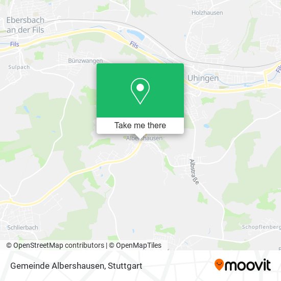 Gemeinde Albershausen map