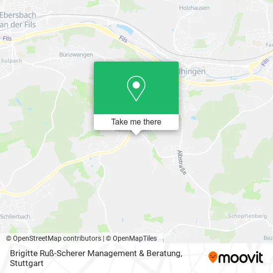 Карта Brigitte Ruß-Scherer Management & Beratung