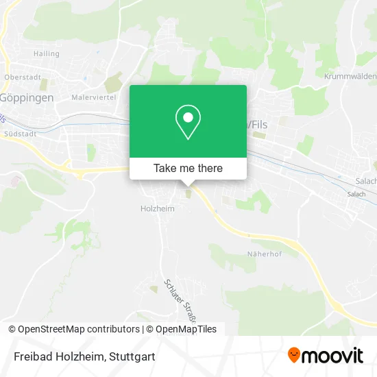 Карта Freibad Holzheim