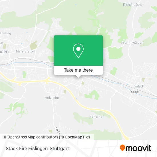 Карта Stack Fire Eislingen