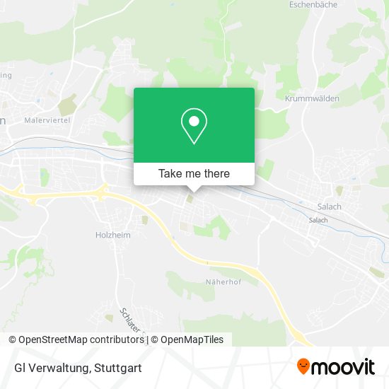 Карта Gl Verwaltung