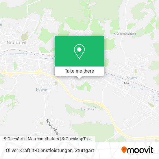 Oliver Kraft It-Dienstleistungen map