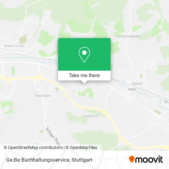 Карта Ge.Be Buchhaltungsservice