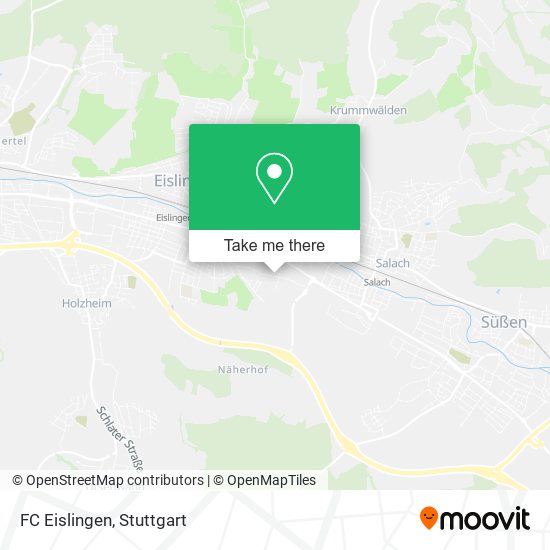 Карта FC Eislingen
