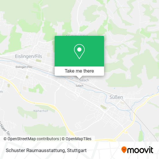 Schuster Raumausstattung map