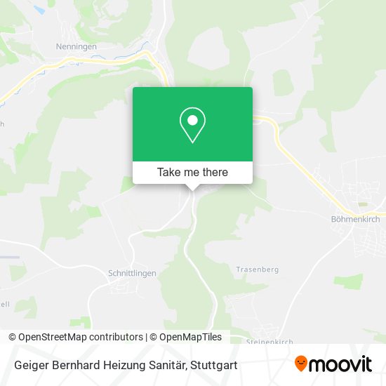 Geiger Bernhard Heizung Sanitär map