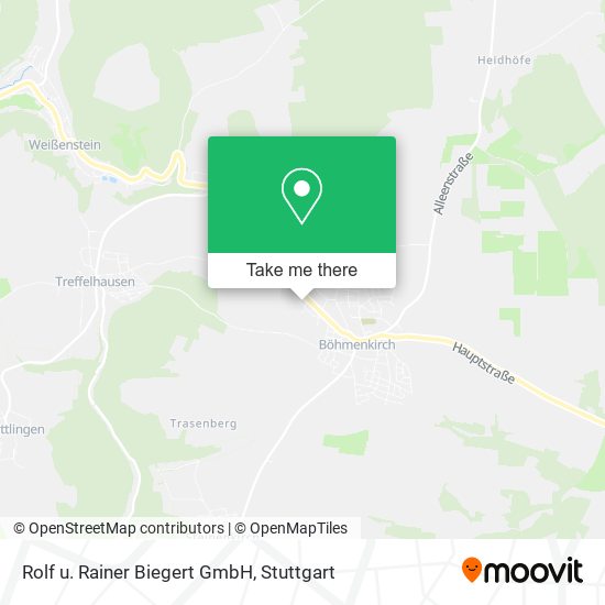 Карта Rolf u. Rainer Biegert GmbH