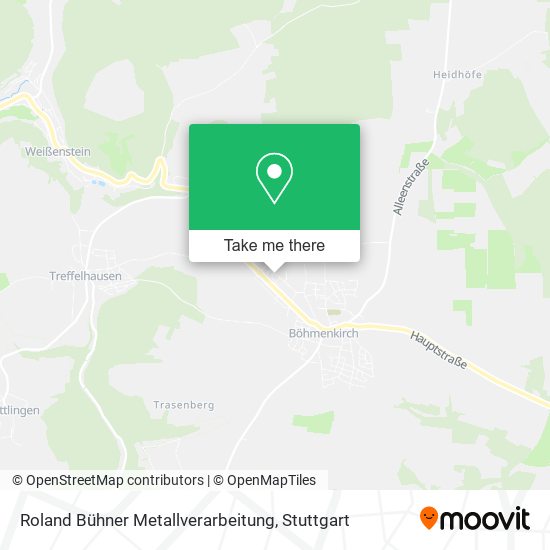 Карта Roland Bühner Metallverarbeitung