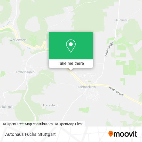 Autohaus Fuchs map