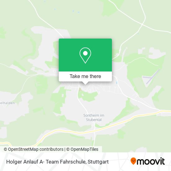 Holger Anlauf A- Team Fahrschule map