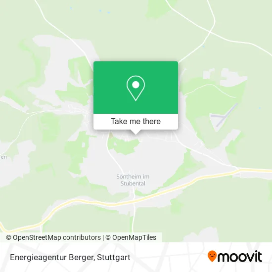 Карта Energieagentur Berger