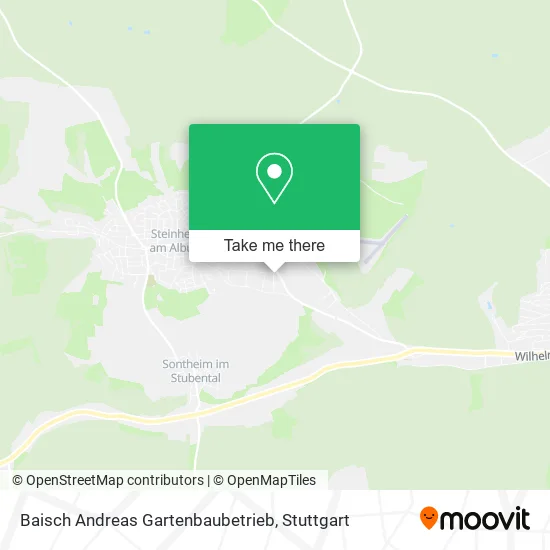 Карта Baisch Andreas Gartenbaubetrieb