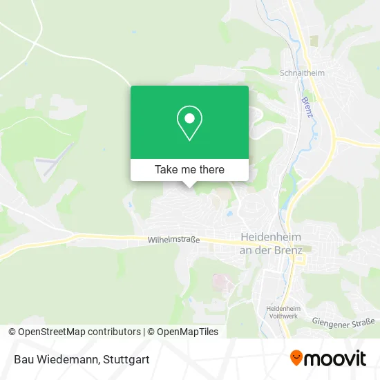 Карта Bau Wiedemann