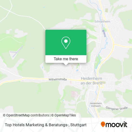 Top Hotels Marketing & Beratungs- map