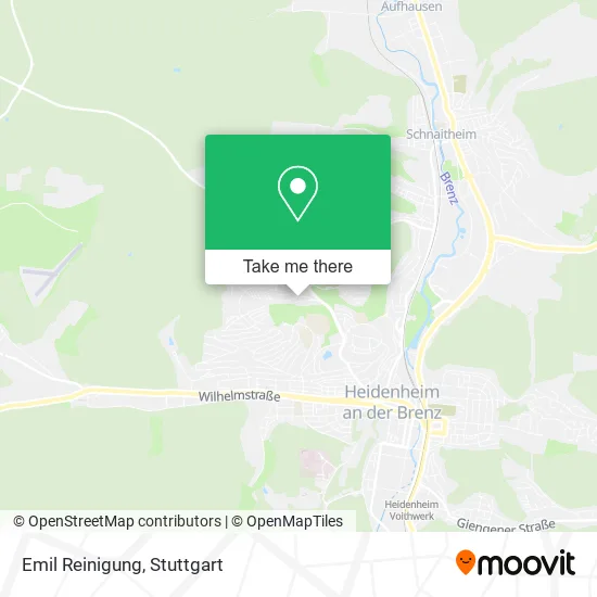 Карта Emil Reinigung